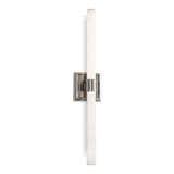 Rona Vanity Light By Kuzco, Finish: Brushed Nickel