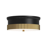 Rue Ceiling Light by Alora Mood - Matte Black/Brushed Gold