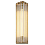 Sabre Wall Light By Alora, Finish: Vintage Brass