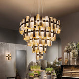 La Lollona Chandelier by Slamp, Color: Gold, White, Pewter, Gradient, Size: Large, X-Large, | Casa Di Luce Lighting