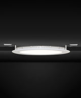 4” Round LED Slim Profile Recessed Downlight - Side