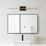 Span Bath Bar By Tech Lighting , Size: Medium, Finish: Nightshade Black