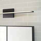 Span Bath Bar By Tech Lighting , Size: Medium, Finish: Nightshade Black