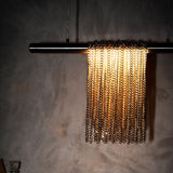 Satin Nickel Trapeze Pendant Light by Studio M