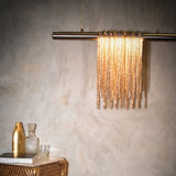 Satin Nickel Trapeze Pendant Light by Studio M