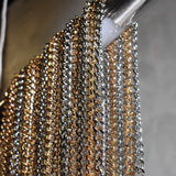 Satin Nickel Trapeze Pendant Light by Studio M