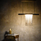 Satin Nickel Trapeze Pendant Light by Studio M