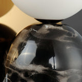 Black Satellite Table Lamp by Studio M