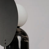 Black Satellite Table Lamp by Studio M