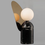 Black Satellite Table Lamp by Studio M