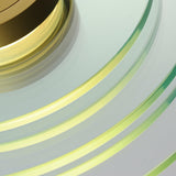 Natural Aged Brass Stratum Wall/Ceiling Light by Studio M