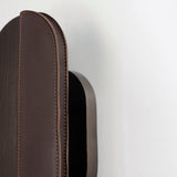 Brushed Bronze Down Light Stitched Wall Lamp by Studio M