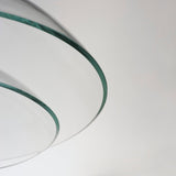 Black Chrome-Clear Arya Pendant Light by Studio M