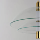 French Gold-Clear Arya Pendant Light by Studio M