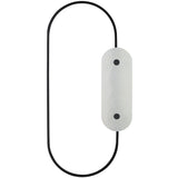 White Alabaster Stonewall Wall Decor by Studio M