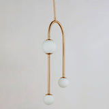 French Gold 3-Light Alina Pendant Light by Studio M