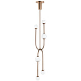 French Gold 6-Light Alina Pendant Light by Studio M