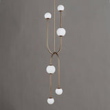 French Gold 6-Light Alina Pendant Light by Studio M