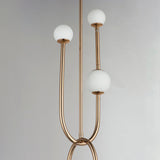 French Gold 6-Light Alina Pendant Light by Studio M