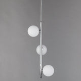 3 Light-Polished Chrome Contour Pendant by Studio M