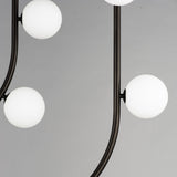 19 Light-Brushed Bronze Contour Fixed Stem Pendant by Studio M