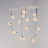 14 Light-Polished Chrome Contour Fixed Stem Pendant by Studio M