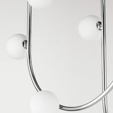 14 Light-Polished Chrome Contour Fixed Stem Pendant by Studio M