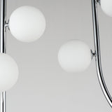 14 Light-Polished Chrome Contour Fixed Stem Pendant by Studio M