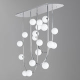 19 Light-Polished Chrome Contour Fixed Stem Pendant by Studio M