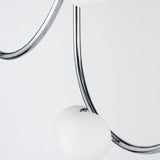 19 Light-Polished Chrome Contour Fixed Stem Pendant by Studio M