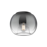 Samar Ceiling Light By Kuzco - Black/Smoked