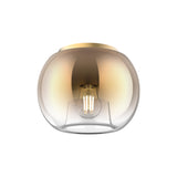 Samar Ceiling Light By Kuzco - Brushed Gold/Copper