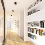 Samar Ceiling Light By Kuzco - On Ceiling in Hallway