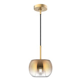 Samar Pendant Light By Kuzco - Brushed Gold/Copper