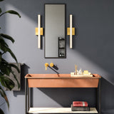 Saphir Vanity Light By Kuzco - Alongside Mirror