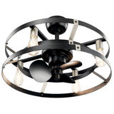 Cavelli Fan - Satin Black