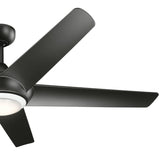 Kapono Outdoor Ceiling Fan - Satin Black Wings