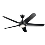 Kapono Outdoor Ceiling Fan - Satin Black
