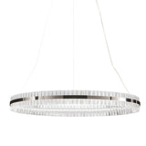 Saturno Pendant By Baroncelli, Size: Large, Finish: Polished Black Nickel