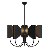 Seno Chandelier by Alora Mood - Large, Matte Black