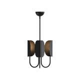 Seno Chandelier by Alora Mood - Small, Matte Black