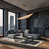 Seraph Suspension By Eurofase - Gold Hanging in Living Room