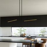 Shift Chandelier By Kuzco - Hanging Above Table