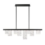 Siena Chandelier By Lib & Co, Finish: Black, Size: Large