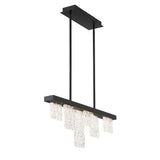 Siena Chandelier By Lib & Co, Finish: Black, Size: Medium