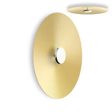 Sky Dome Flush By Pablo, Finish: Brushed Brass, Size: Large