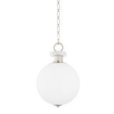 Haru Pendant Light - Brushed Nickel Small