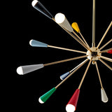 Sputnik Chandelier By Stilnovo, Finish: Oro Multicolor