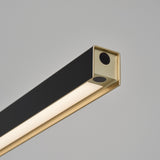 Square Pendant By Seed, Finish: Black