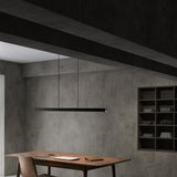Square Pendant By Seed, Finish: Black